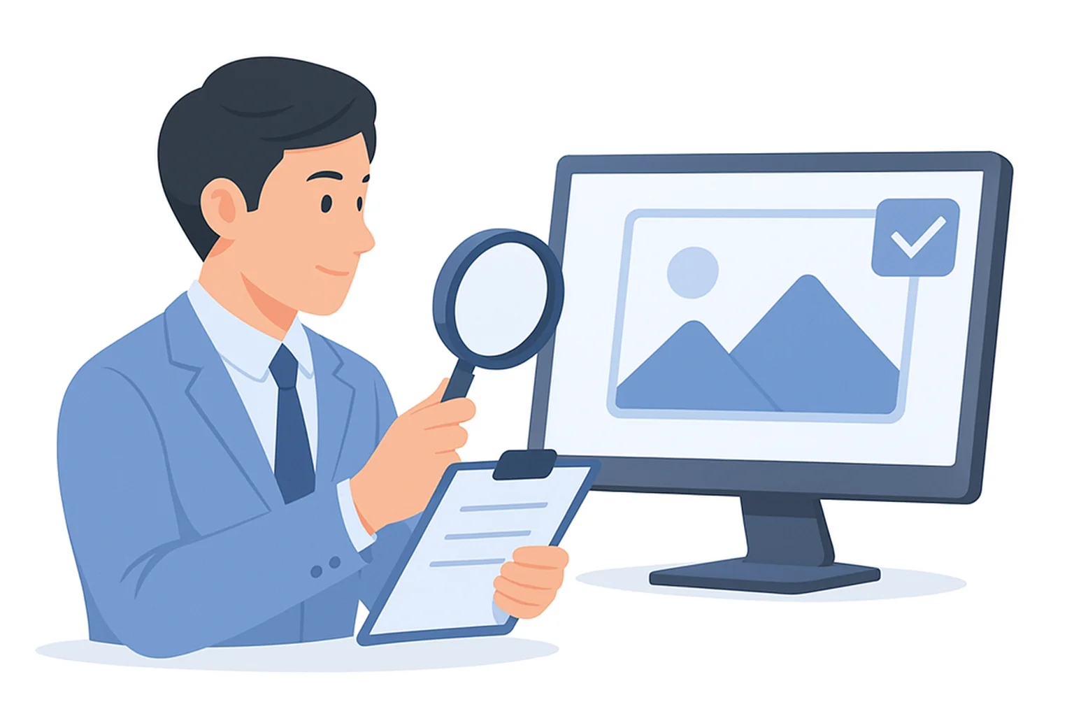 AI画像照合システムのイメージ